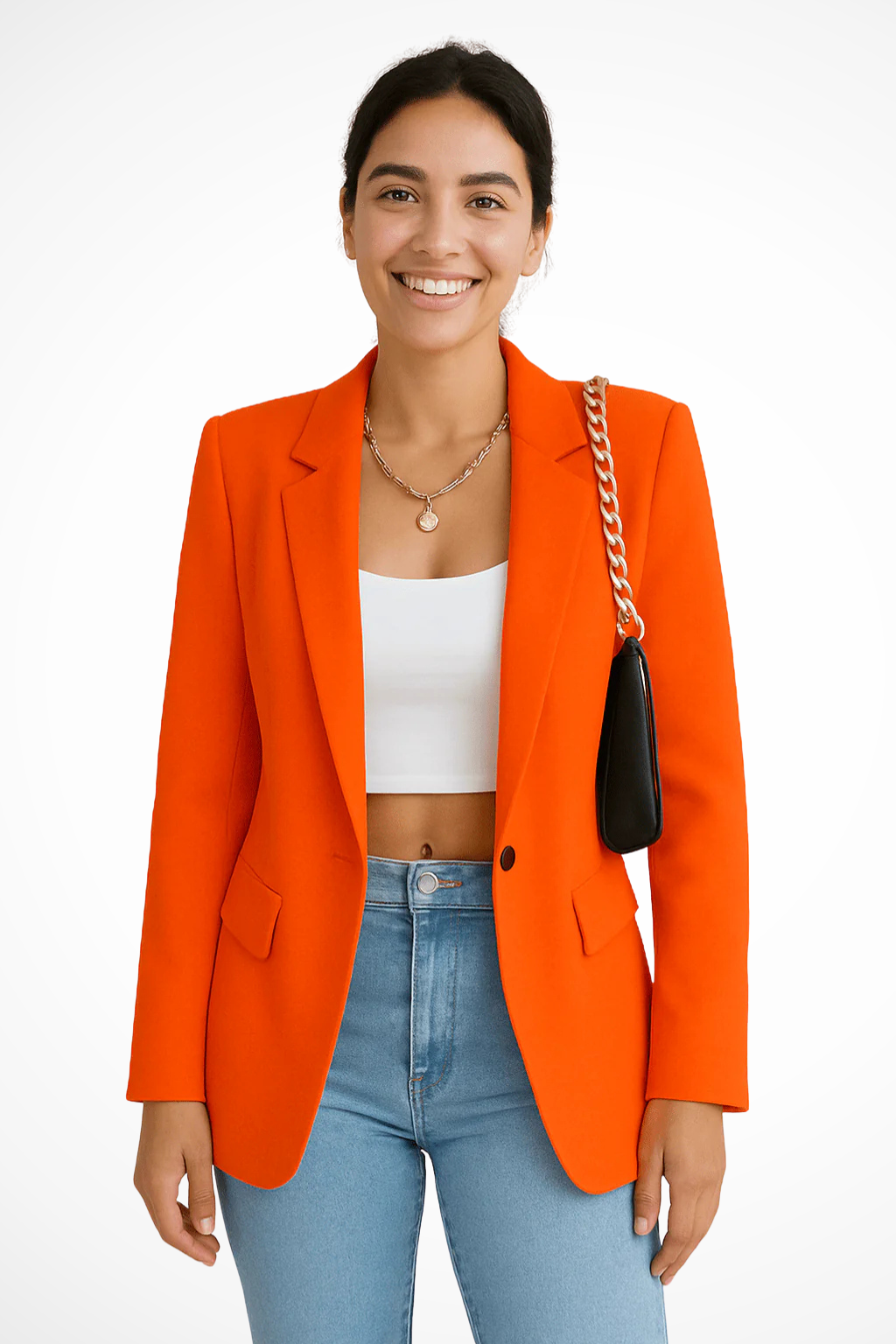 Elrita | Blazer su misura con chiusura a bottone