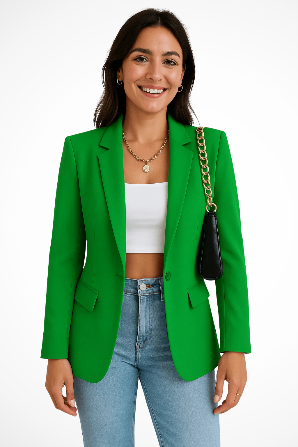 Elrita | Blazer su misura con chiusura a bottone