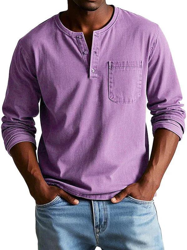 Elrita | Camicia Henley a maniche lunghe