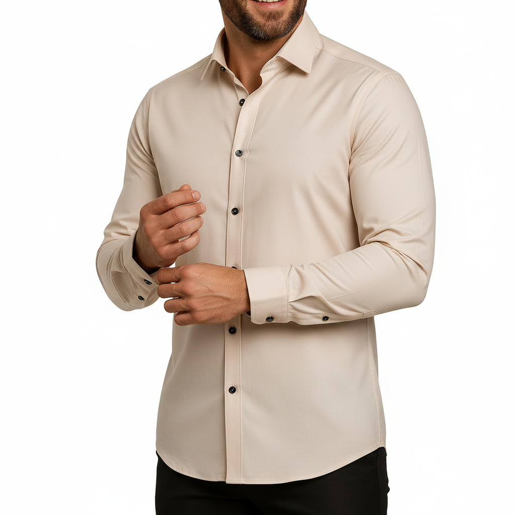 Elrita | Finitura senza pieghe camicia uomo