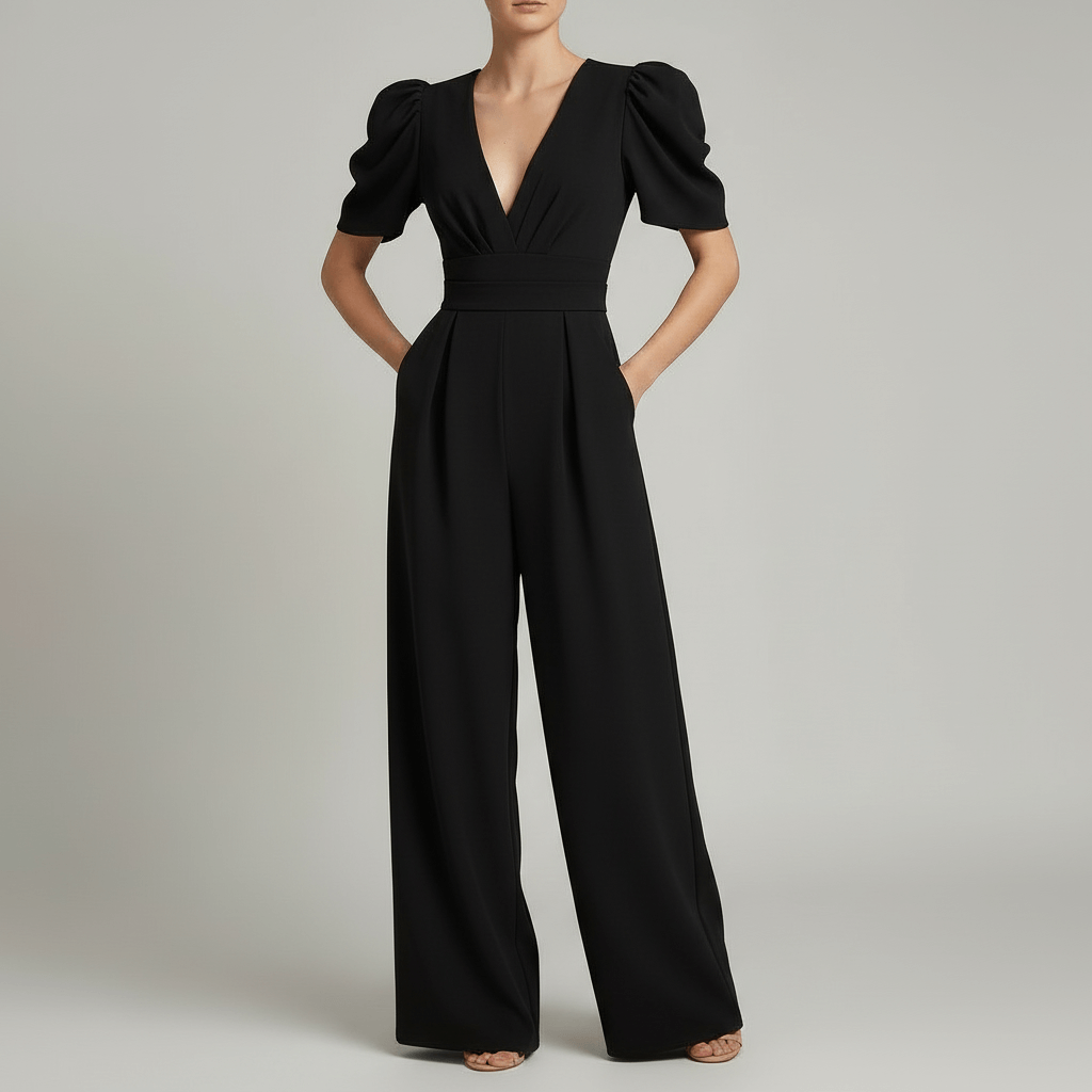 Elrita | Tuta elegante su misura lunga per cerimonia