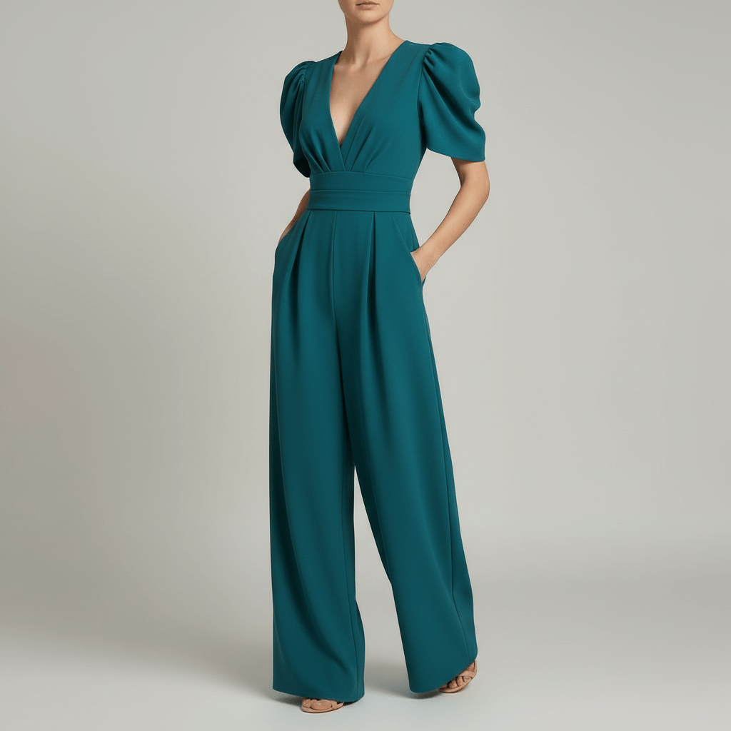 Elrita | Tuta elegante su misura lunga per cerimonia