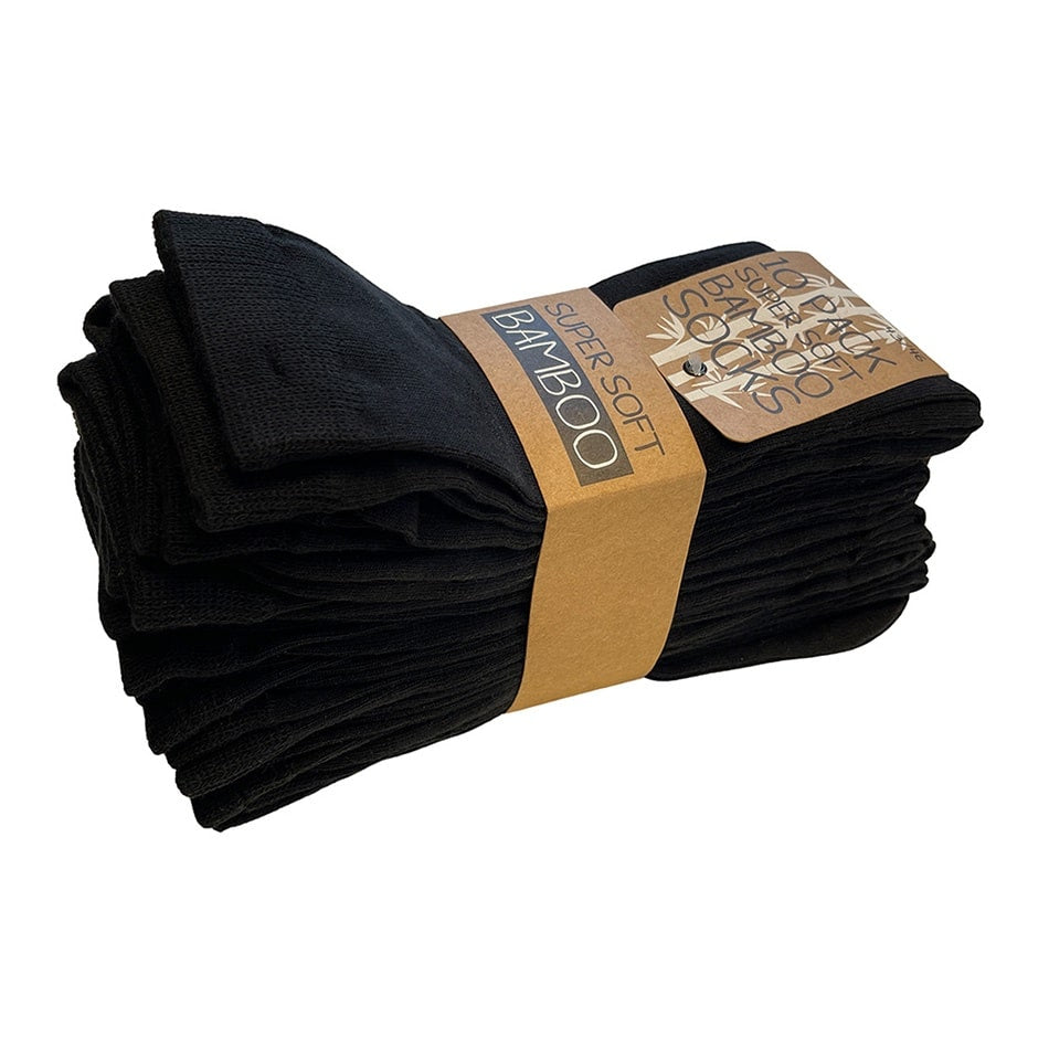 Calze di bambù unisex, set da 10 paia, senza cuciture e traspiranti - view 6