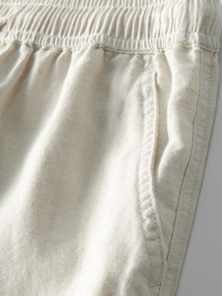 Completo estivo da uomo con camicia a manica corta e pantaloni, due pezzi casual - foto 10