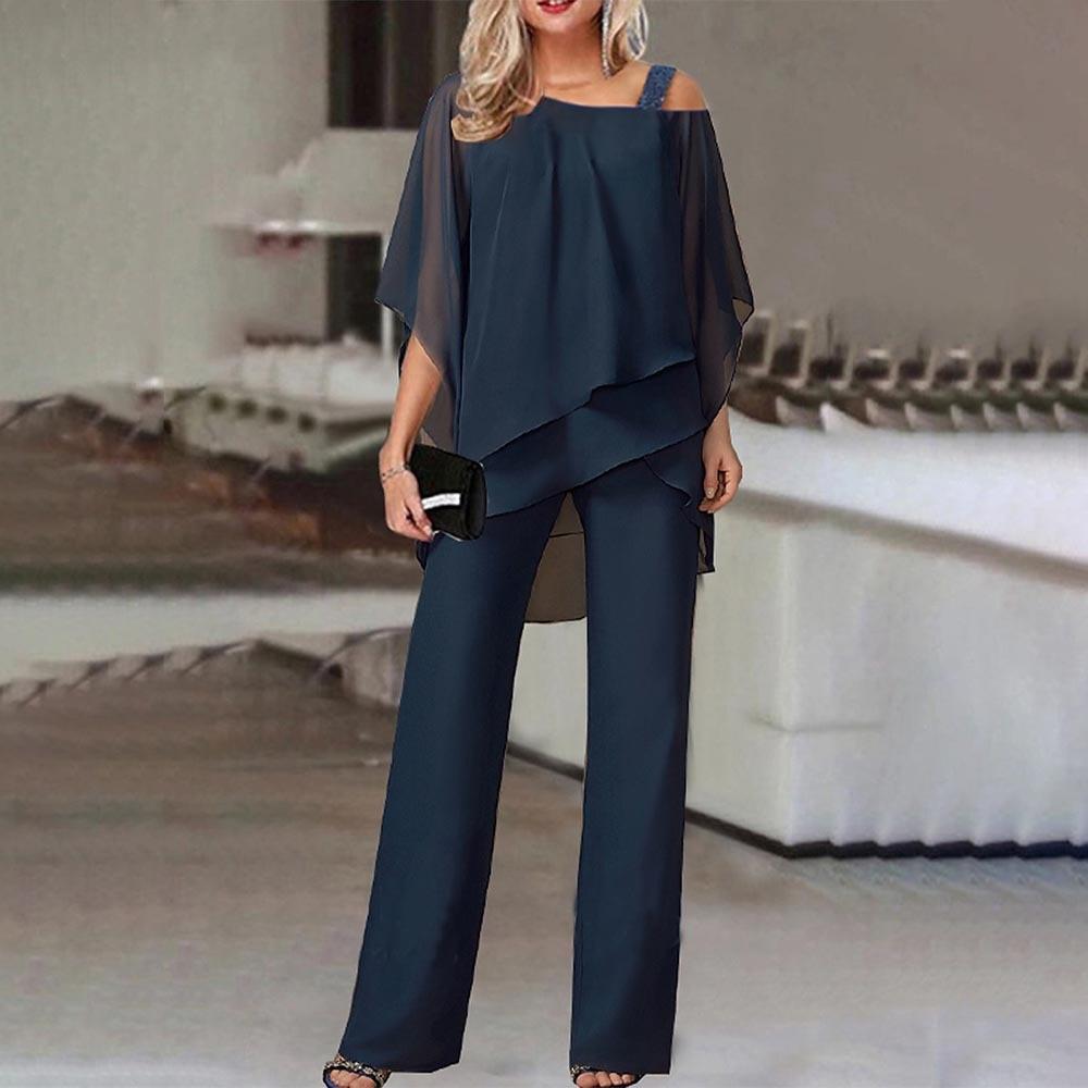 Elrita | Completo due pezzi composto da blusa a spalle scoperte e pantaloni
