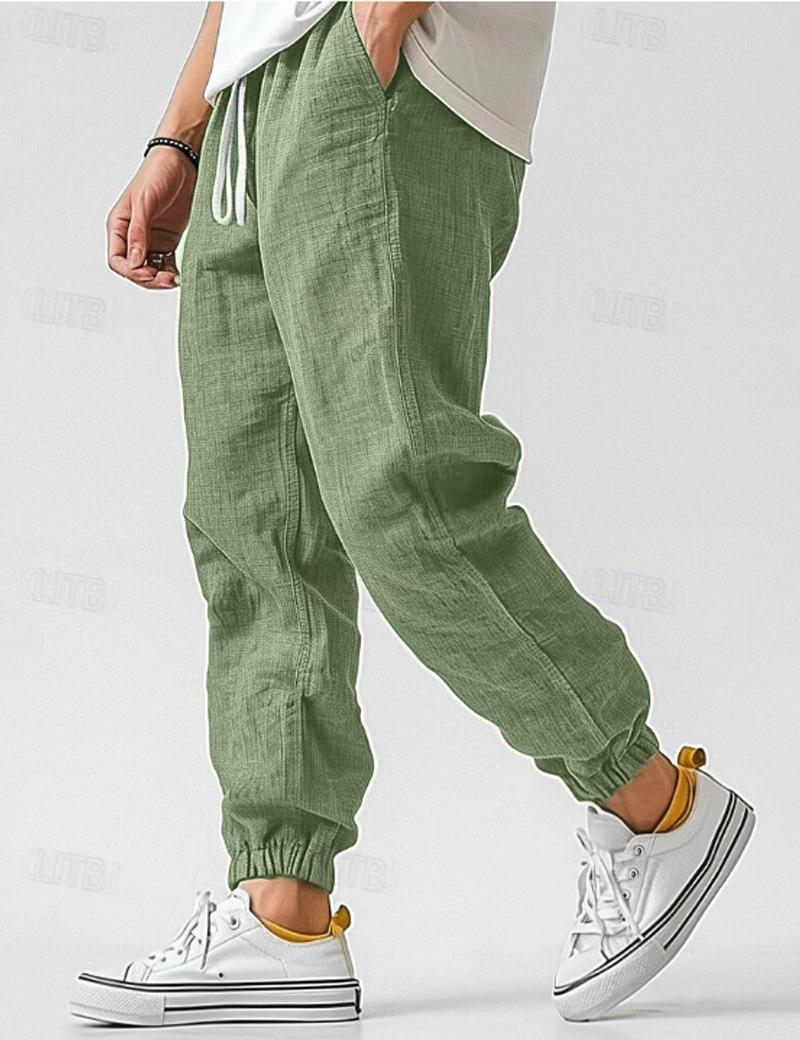 Elrita | Pantaloni in lino leggeri con silhouette rilassata