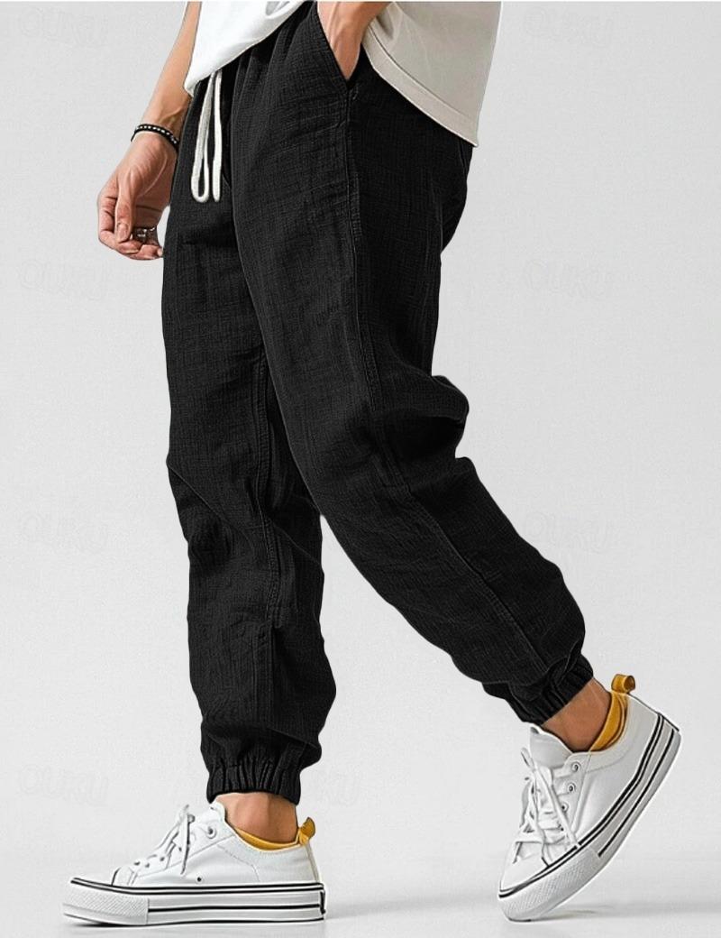 Elrita | Pantaloni in lino leggeri con silhouette rilassata