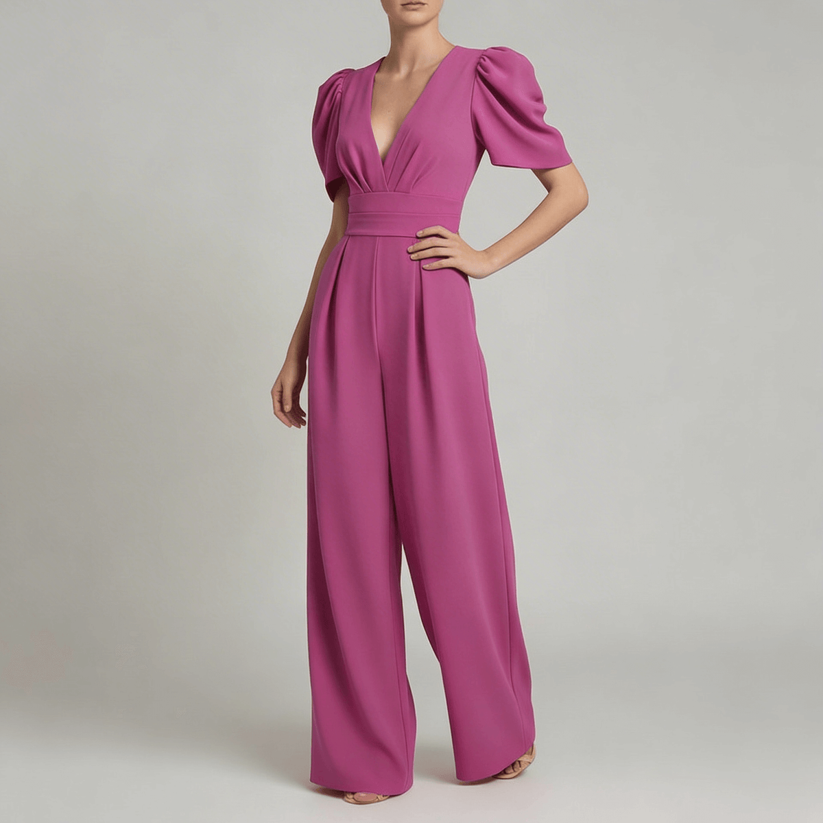 Elrita | Tuta elegante su misura lunga per cerimonia