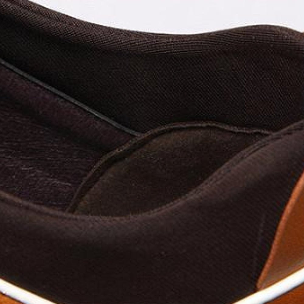 Scarpe in pelle da uomo, sneakers casual con lacci, eleganti per il lavoro e il tempo libero - foto 10